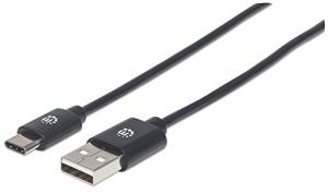 Manhattan 354929 Usb 2.0 Type-a Male To Usb-c Male Cable - 3ft