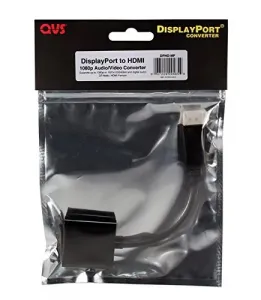 Qvs DPHD-MF Displayport To Hdmi Adapter - 4k Support