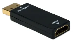 Qvs DPHD-MF Displayport To Hdmi Adapter - 4k Support