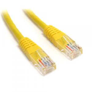 Startech M45PATCH3YL 3ft Yellow Molded Cat5e Utp Patch Cable Retail