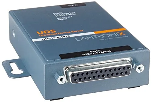 Lantronix UD11000P0-01 Device Server Uds1100 One Port Serial (rs232 Rs