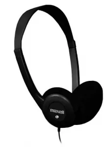 Maxell t37891 Hp-100 Lightweight Stereo Headphone - Stereo - Black - M