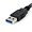 USB3SAB3BK | Startech 3 FT Black SuperSpeed USB 3.0 A to B