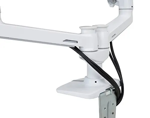 Ergotron 45-491-216 Lx Dual Side-by-side Arm (white).fully Adjustable 