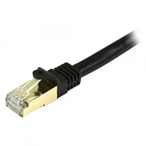 Startech C6ASPAT12BK 12ft Cat6a Ethernet Cable - 10 Gigabit Category 6