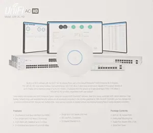 Ubiquiti UAP-AC-HD-5-US Unifi Hd Access Point 5 Pack