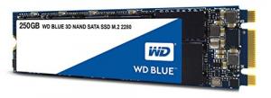 Western WDS250G2B0B Ssd  250gb M.2 2280 Sata Iii 6gbs 3d Nand Blue Ret