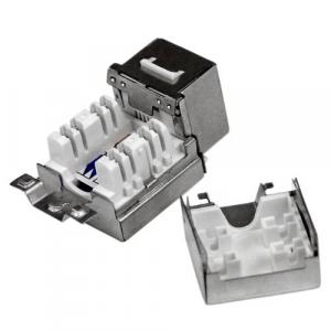 Startech C6AKEY110WH Accessory  Cat6a Rj45 Keystone Wall Jack White Re