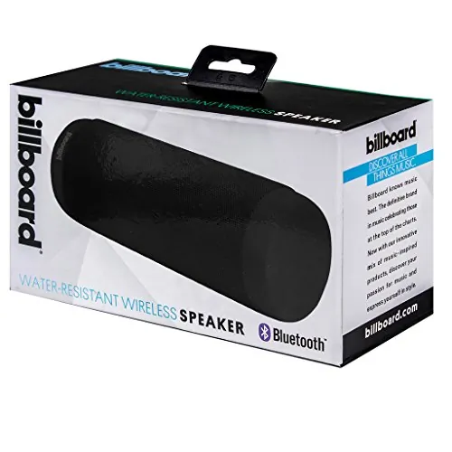 Billboard BB724 Waterproof Bluetooth(r) Speaker With Led Light (black)