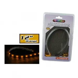 Nippon NLF512CBOR Audiopipe Pipedream 12 Led Flexible Strip Orange