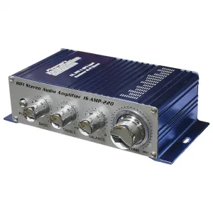 Nippon ISAMP220 Mini Stereo Amplifier With Aux Input