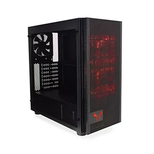 Riotoro Mid-Tower Tempered Glass Case with Dual Chamber