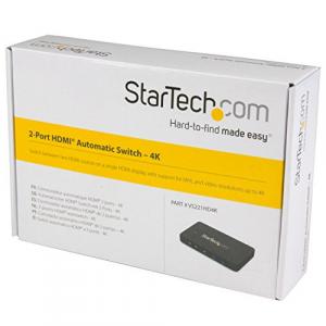 Startech YP3416 .com 2-port Hdmi Automatic Video Switch W- Aluminum Ho