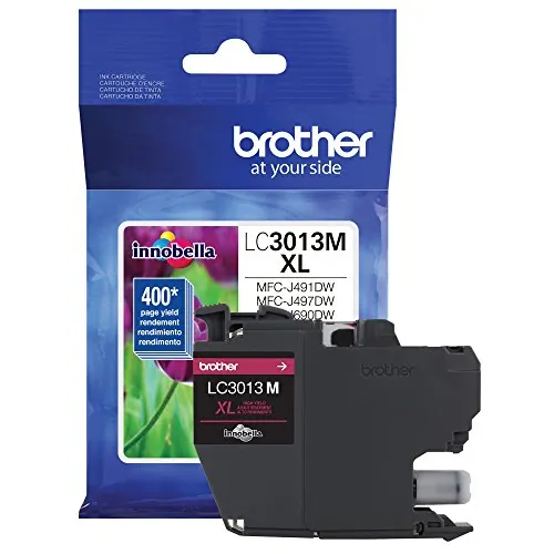 Original Brother LC3013M Ink Cartridge - Single Pack - Magenta - Inkje