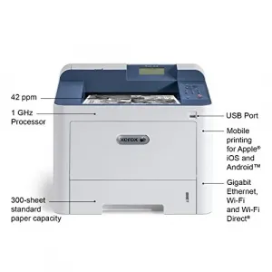 Xerox 6B9602 Phaser 3330-dni Laser Printer - Monochrome - 1200 X 1200 