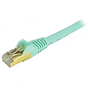 Startech C6ASPAT9AQ 9ft Cat6a Ethernet Cable - 10 Gigabit Category 6a 