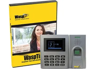 Wasp 633808550622 Time V7 Enterprise Biometric Time Clock System