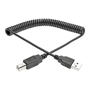 Tripp Lite Tripp Lite 10ft Coiled USB 2.0 A to B Cable -