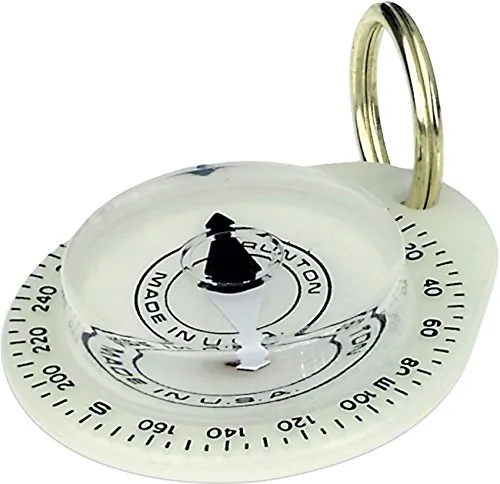 Brunton F-9041 Glowing Keyring Compass