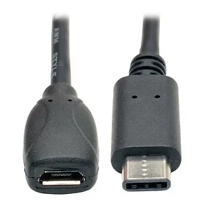 U040-06N-MIC-F | Tripp Lite USB 2.0 Type-C to Micro-B