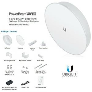 Ubiquiti PBE-M5-300-US 5pk 5ghz Powerbeam Airmax 300mm