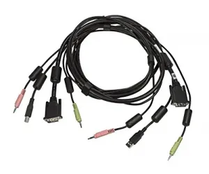 Avocent CBL0118 6ft Usb, Dvi-d, And Audio Cable Assembly