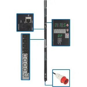 Tripp PDU3XVS6G20 Pdu 3-phase Switched 200-240v 11.5kw C13 C19 Iec309 