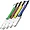 MCP2103-X002B | Mellanox 2M Yellow SFP+ Copper Cable for