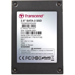 Transcend TS64GSSD420I 64gb, 2.5 Ssd420, Sata3, Mlc, Ind.