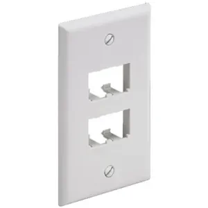 CFP4WH | Panduit Mini-Com Classic Faceplate - 4 Port - White