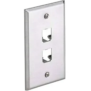 CFP2SY | Panduit MINI-COM Dual Port Faceplate