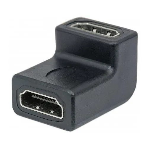 Manhattan 353472 Hdmi Coupler A F To A F Angled