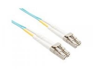 Unirise FJ5GLCLC-07M 7 Meter Om3 10 Gig Fiber Optic Cable, Aqua, Pvc J