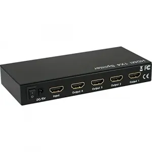 Qvs HD-14 4port 1x4 Hdmi 3d Hdtvhdcp