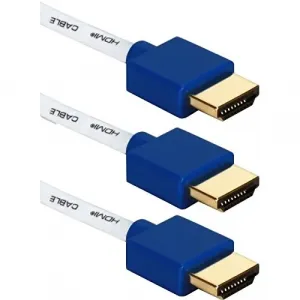 Qvs HDT-10F-3PB 3pk 10ft Highspeed Hdmi Ultrahd