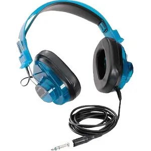 Califone 2924AVPS-BL Ultra Sturdy Stereo Headphone