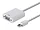 12785 | Monoprice Active Mini DisplayPort 1.2 to VGA