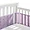 10130 | Breathablebaby Mesh Crib Liner - Lavender Safety