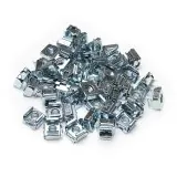 Startech CABCAGENUTS6 50 Pkg M6 Cage Nuts For Server Rack Cabinet - In