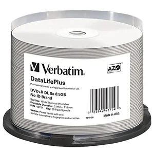 Verbatim Verbatim DVD+R DL, 43754, 8.5GB, 8X, DataLifePlus