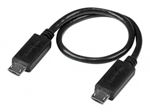 Startech UUUSBOTG8IN 8in Usb Otg Cable - Micro Usb To Micro Usb - Mm -