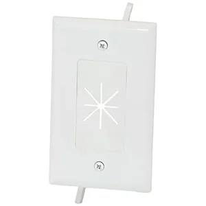 45-0014-WH | Datacomm Electronics DataComm 1-Gang Flexible