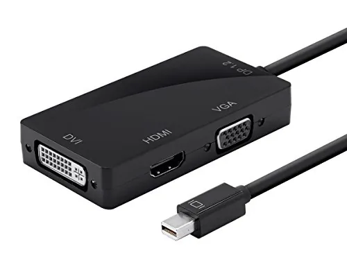 Monoprice 12799 Mini Dp 1.2a To 4k Hdmi,dvi,vga Passive