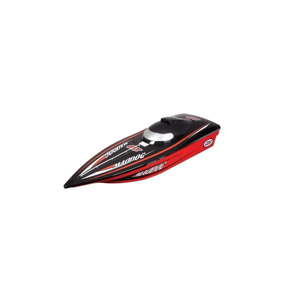 Gb 9306B Rc Racing Boat 2.4ghz 1:25 Rtr Mad Dog  Black