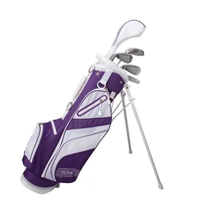 Merchants Of Golf Tour X Size 3 Purple Junior Golf Set with
