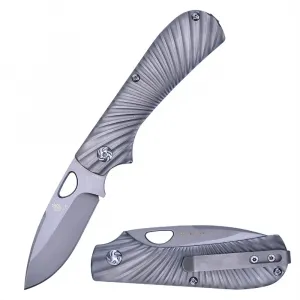 Kizer Ki3507 Kizer Zipslip Folder 2.84 In Overall 6.83in Titanium Hand