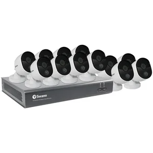 RA49276 | Swann 16-Channel 1080p DVR with 12 Bullet Cameras