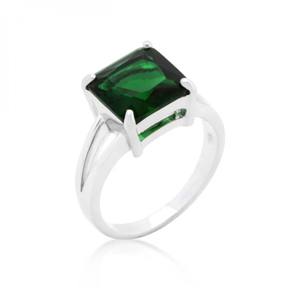 Icon J9292 Emerald Gypsy Ring (size: 05) R07595r-s40-05