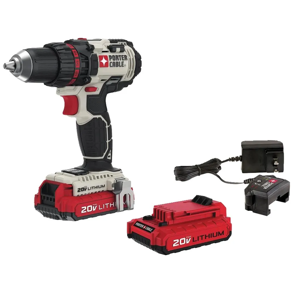 Porter RA49258 Porter-cable 20-volt Max 1 And 2quot; Cordless Drill An