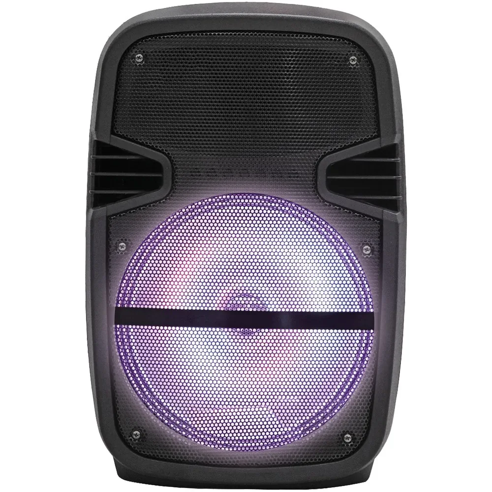 Iq RA48783 8-inch Bluetooth Speaker With Remote And Microphone